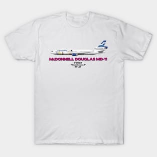 McDonnell Douglas MD-11 - Finnair "Moomins ver.2" T-Shirt